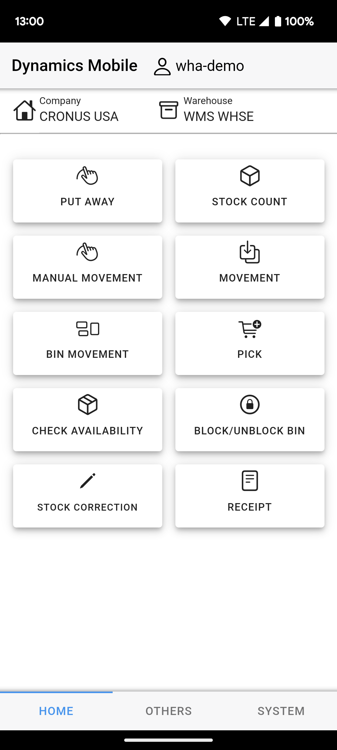 warehouse-homescreen